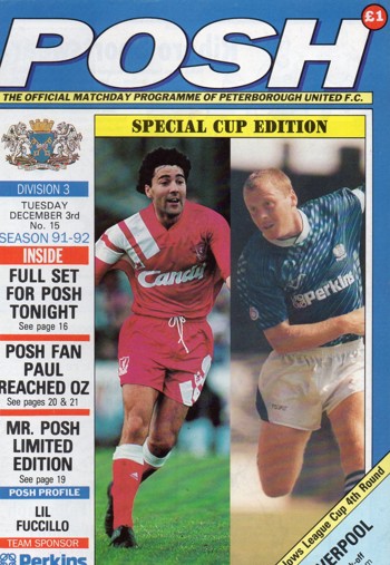 Match programme